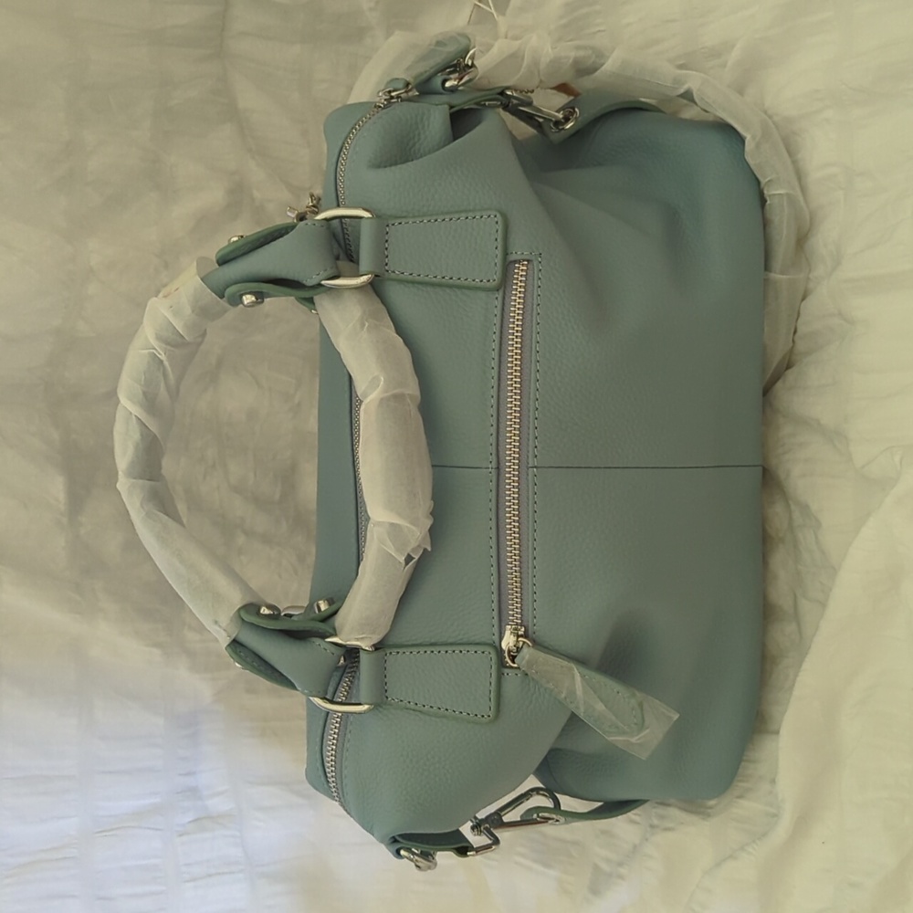 HESHE blue caviar tote - Picture 2 of 5